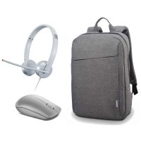 lenovo smarter learning portability bundle kit pack auriculares  raton  mochila para portatiles