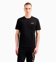 ea7 para hombre 7m000567af10375 camiseta temp negro s casual algodon manga corta