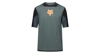 Camiseta de manga corta fox defend creation verde para hombre