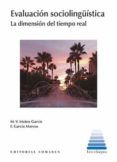 evaluacion sociolinguisticadimension del tiempo real