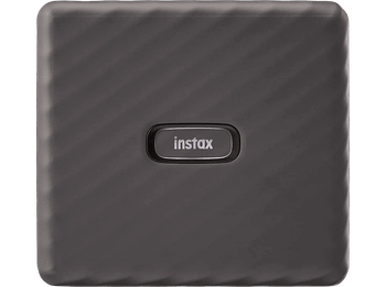 Impresora fotográfica - Fujifilm Instax Link Wide, Bluetooth, Portátil, 86 x 99 mm, 12 segundos, Gris moca