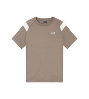 ea7 para hombre 7m001624af10375 camiseta core identity taupe xl casual algodon manga corta