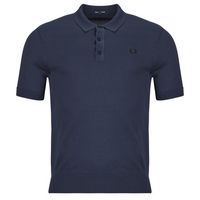 fred perry polo supima cotton knitted shirt para hombre