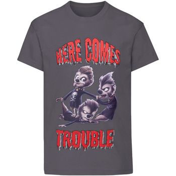Hotel Transylvania Camiseta Here Comes Trouble para niño