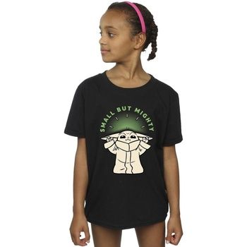 Disney Camiseta The Mandalorian Small But Mighty para niña