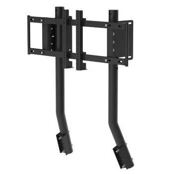 Soporte de monitor Oplite GTR S8 E-Sport negro para cabina simracing hasta 57 pulgadas