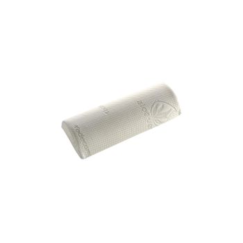 Todocama - Almohada Lumbar Roll  Firmeza Media-Alta (49x20x10 cm).