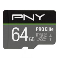 pny pro elite microsdxc 64gb uhs-i u3 clase 10