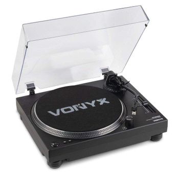 Tocadiscos Vonyx DT6000 Motor Directo 3,6 kg/cm USB Phono/Línea Negro