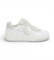 no name para mujer untcal0 zapatillas de piel tyler court blanco 36 plano cordones casual