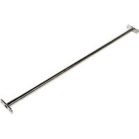 barra de volteo de metal kbt - 1250 mm - acero inoxidable