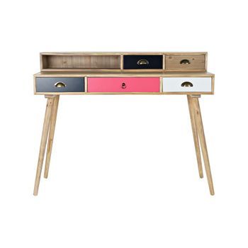 Escritorio Dkd Home Decor Madera Mdf (120 X 50 X 98.5 Cm)