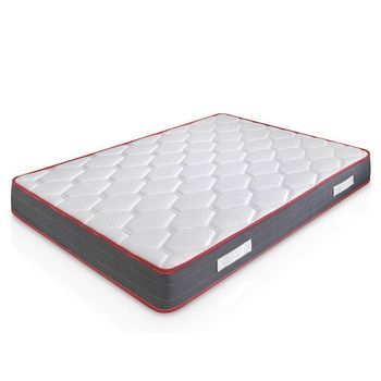 Colchón Viscoelástico Ergo-confort 135x190 Cm, 22 Cm De Altura, 2 Cm De Viscoelástica