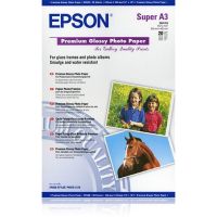 papel fotografico epson premium glossy a3 250 gm 20 hojas