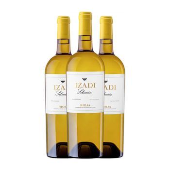 Izadi Vino Blanco Rioja Crianza 75 Cl 13.5% Vol. (pack De 3 Unidades)