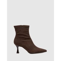 obvio botines botin selmi marron para mujer