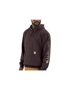 Sudadera Carhartt Sleeve Logo Hombre Beige