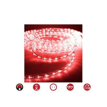 Tubo Flexiled 2 Vías Fijo 48m 30 Leds/m Rojo