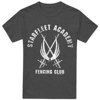 star trek camiseta fencing club para mujer