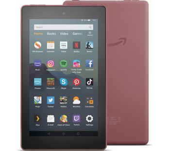 Fire 7 Tablet with Alexa (2019) - 32 GB, Plum, Plum