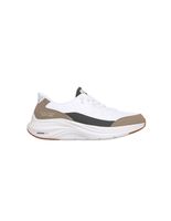 zapatillas skechers slip-ins contour foam - cozy hombre blancomarron