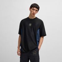 hugo red camiseta negra 50545110-001