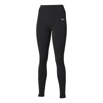 Mizuno Active Warmalite  Mallas para correr Mujeres - negro