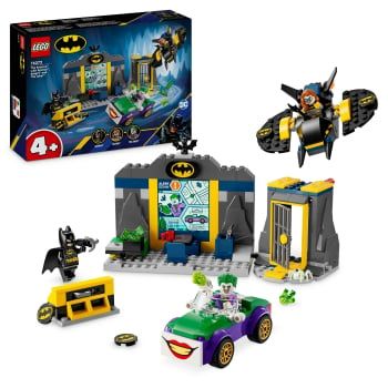 LEGO DC Comics Batcueva con Batman, Batgirl y The Joker, Juego de construcción +4 años - 76272