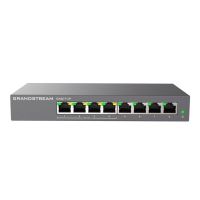 switch grandstream gwn7711p 8x gbe rj45 4x poepoe o 24vdc pasivo capa 2