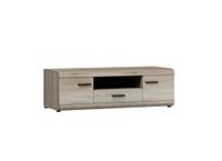 mueble para tv efecto madera beige