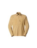 camisa the north face ls lightrangehirt hombre beige