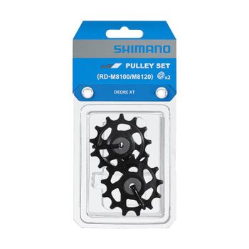 SHIMANO | Roldanas De Cambio DEORE XT M8100-M8120-M8150 12v - Estas roldanas SHIMANO XT (un par) son unos componentes de alta gama para los cambios Mountain Bike XT de 12 velocidades