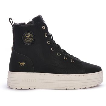 Mustang Deportivas Moda BLACK para mujer