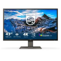 philips p line 439p100 425 led ultrahd 4k hdr usb-c