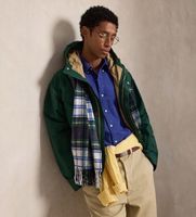 polo ralph lauren para hombre 710805564522 camisa oxford tenida custom fit azul l casual algodon manga larga