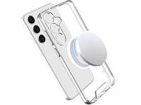 funda movil - isy isc-1126 magisy para samsung galaxy s25 anillo magnetico transparente