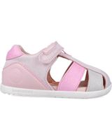 de biomecanics sandalia para nina 252192 metalizada rosab032