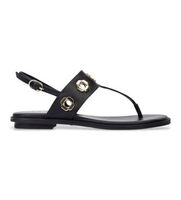 martinelli para mujer 1535-b252z sandalias de piel mazzini negro 36 plano hebilla casual