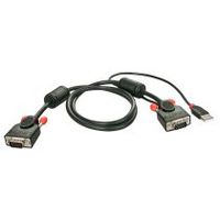 lindy 33770 cable vga 1 m vga d-sub azul