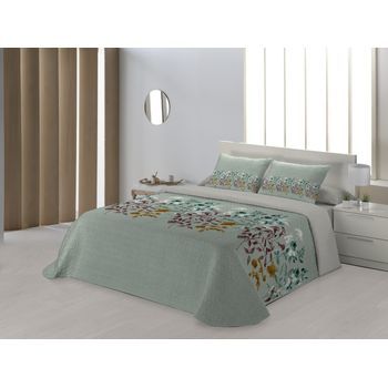 Colcha Bouti Modelo Cala Jvr 250x270 Para Cama 150 Cm.