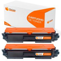 pccom essential hp cf230a toner compatible negro pack 2