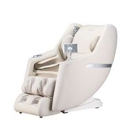 sillon de masaje corvia con tapizado de tejido premium - beige