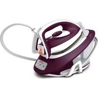 express compact anti-scale sv7120 steam generator iron - purple  white purple