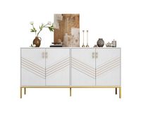 aparador de mdf con 4 puertasblanco