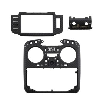 Conjunto de placa frontal de fibra de carbono para TX16S MKII Transmitter de Radiomaster, accesorios de reemplazo para h