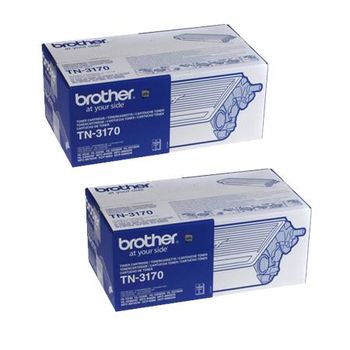 Original Multipack Brother DCP-8060 Printer Toner Cartridges (2 Pack) -TN3170