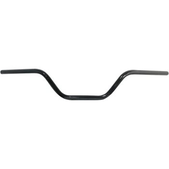 Manillar 22.2mm Emgo Flat Track alto negro