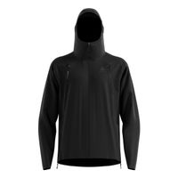 odlo x-alp waterproof pro  chaqueta para correr hombres - negro