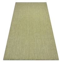 alfombra sisal sion a5165a mezcla tejido plano verde 200x290 cm