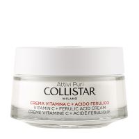 collistar cosmetica facial attivi puri crema vitamina c  acido ferulico